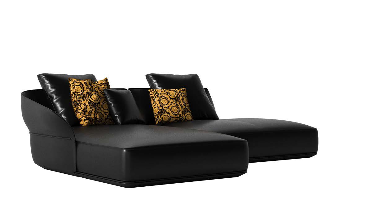 Versace Home Goddess sectional sofa