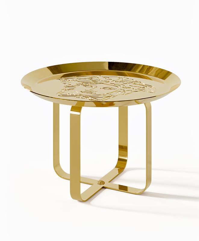 Gold unique coffee table