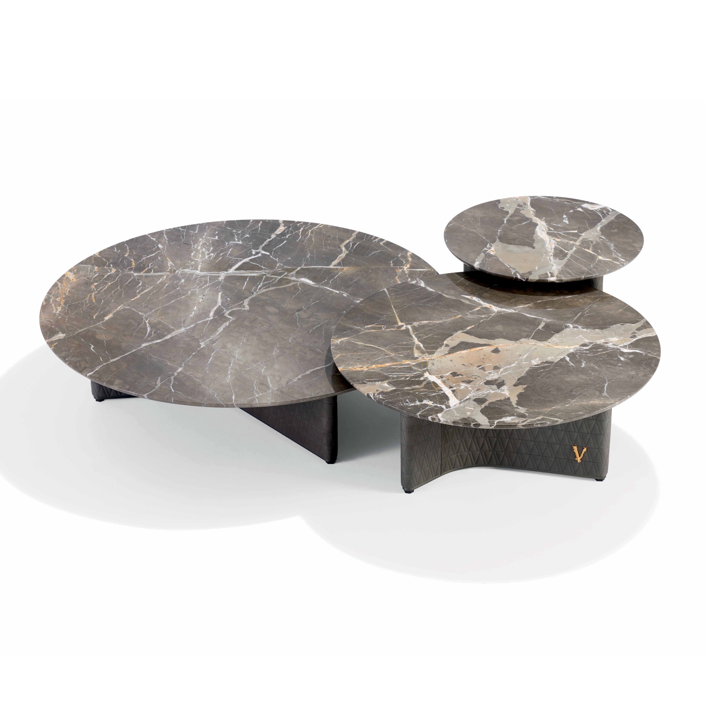 V-marble coffee tables