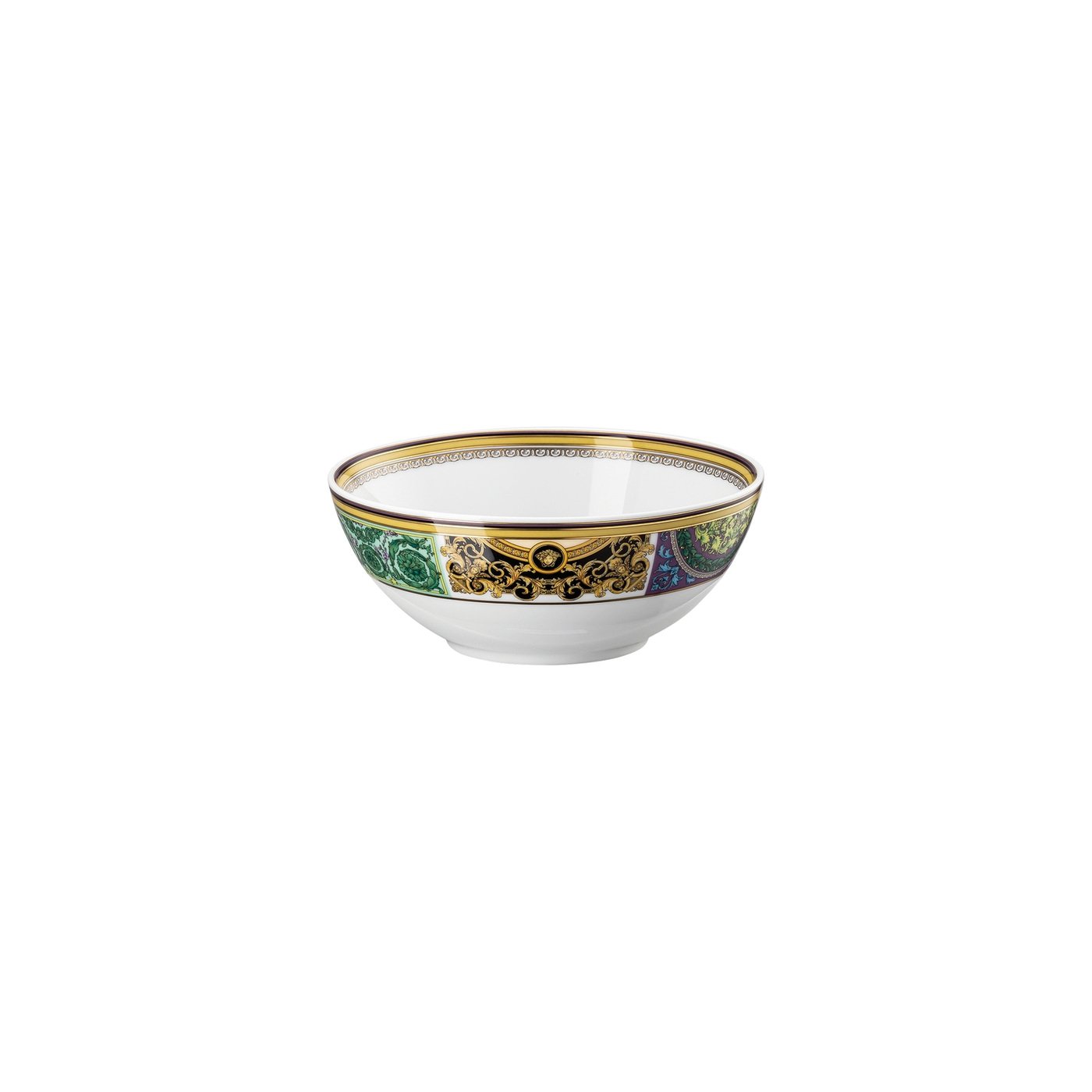 Versace Rosenthal Barocco Mosaic cereal bowl, 15 cm