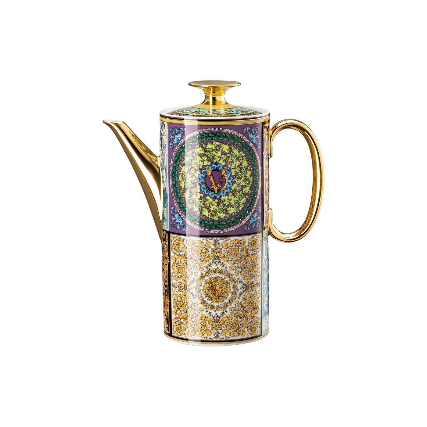 Versace Rosenthal Barocco Mosaic coffee pot