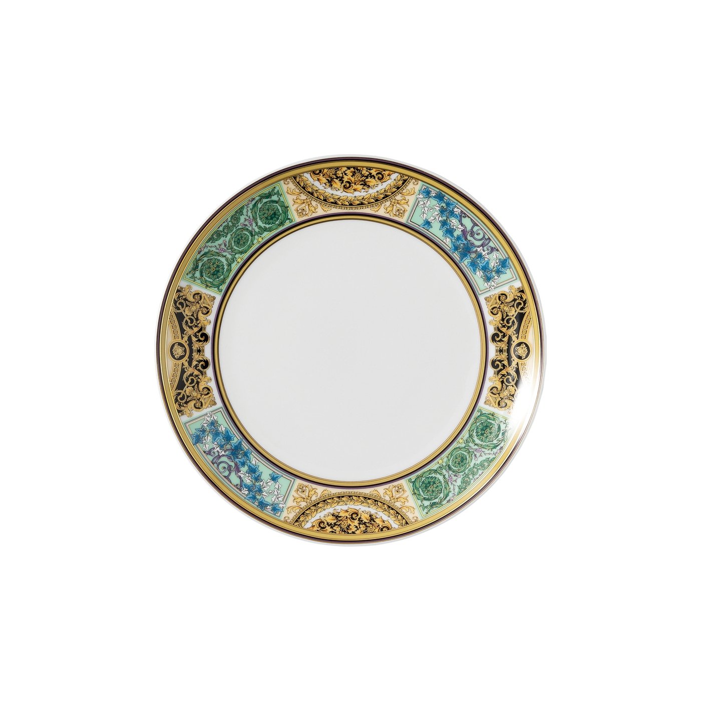 Versace Rosenthal Barocco Mosaic plate, 21 cm