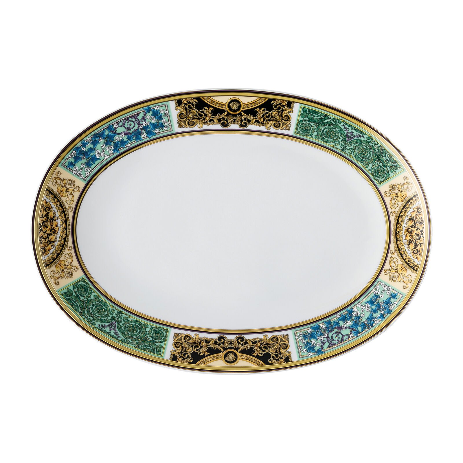 Versace Rosenthal Barocco Mosaic platter, 33 cm