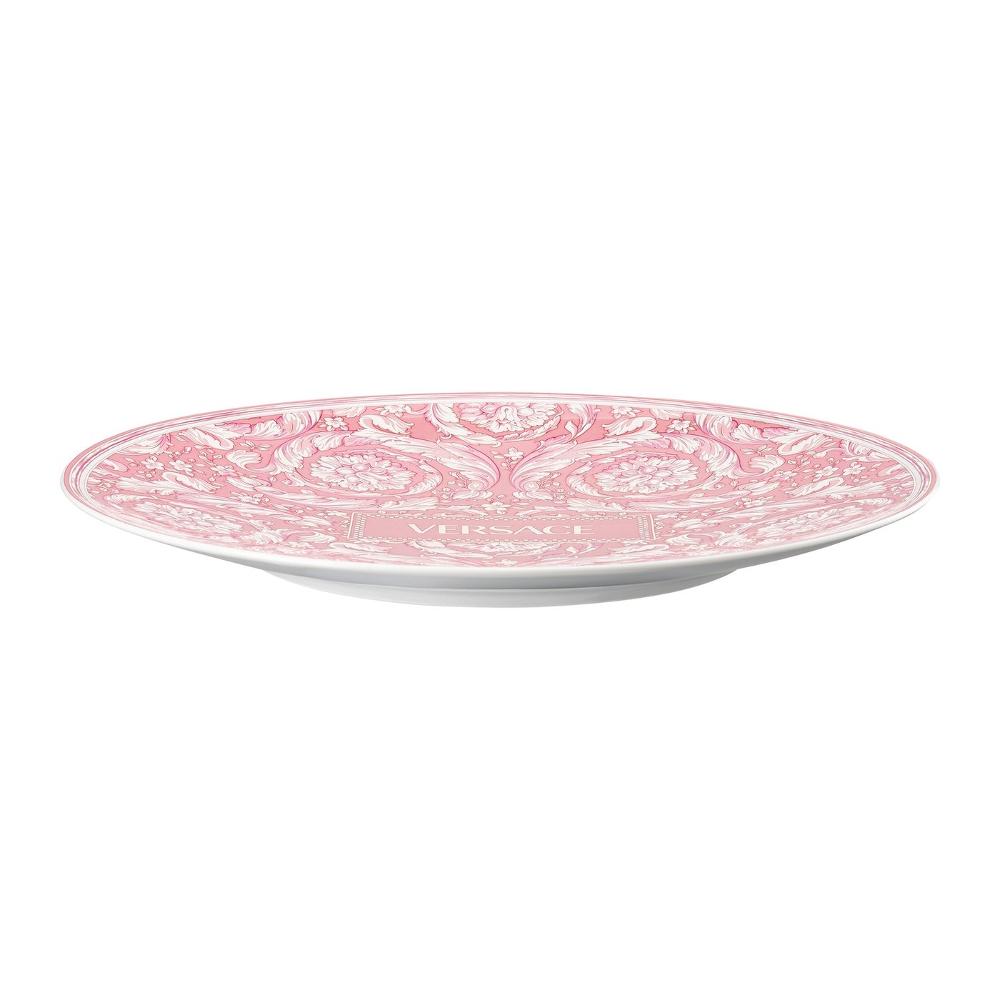 Versace Rosenthal Barocco Rose service plate