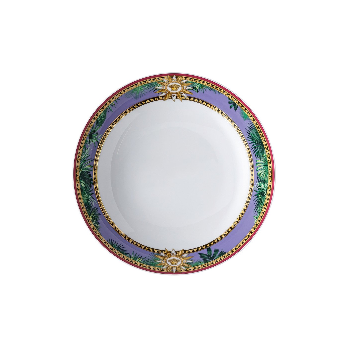 Versace Rosenthal Jungle Animalier rim soup, 22 cm