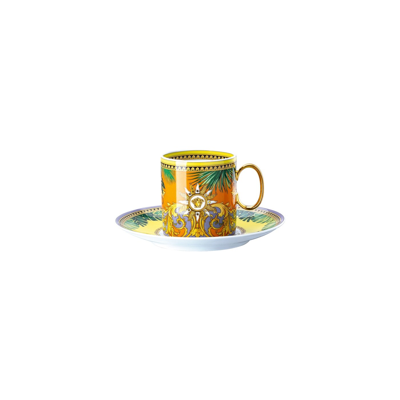 Versace Rosenthal Jungle Animalier coffe cup & saucer