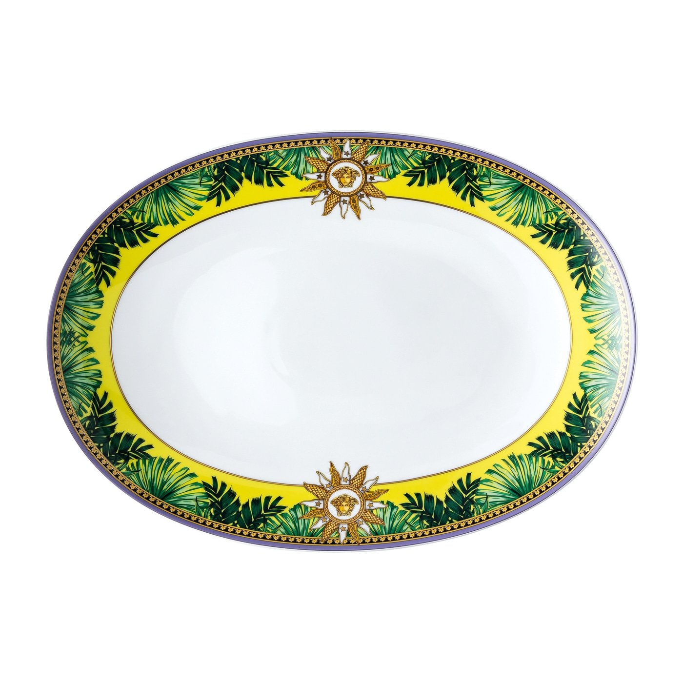 Versace Rosenthal Jungle Animalier platter, 33 cm