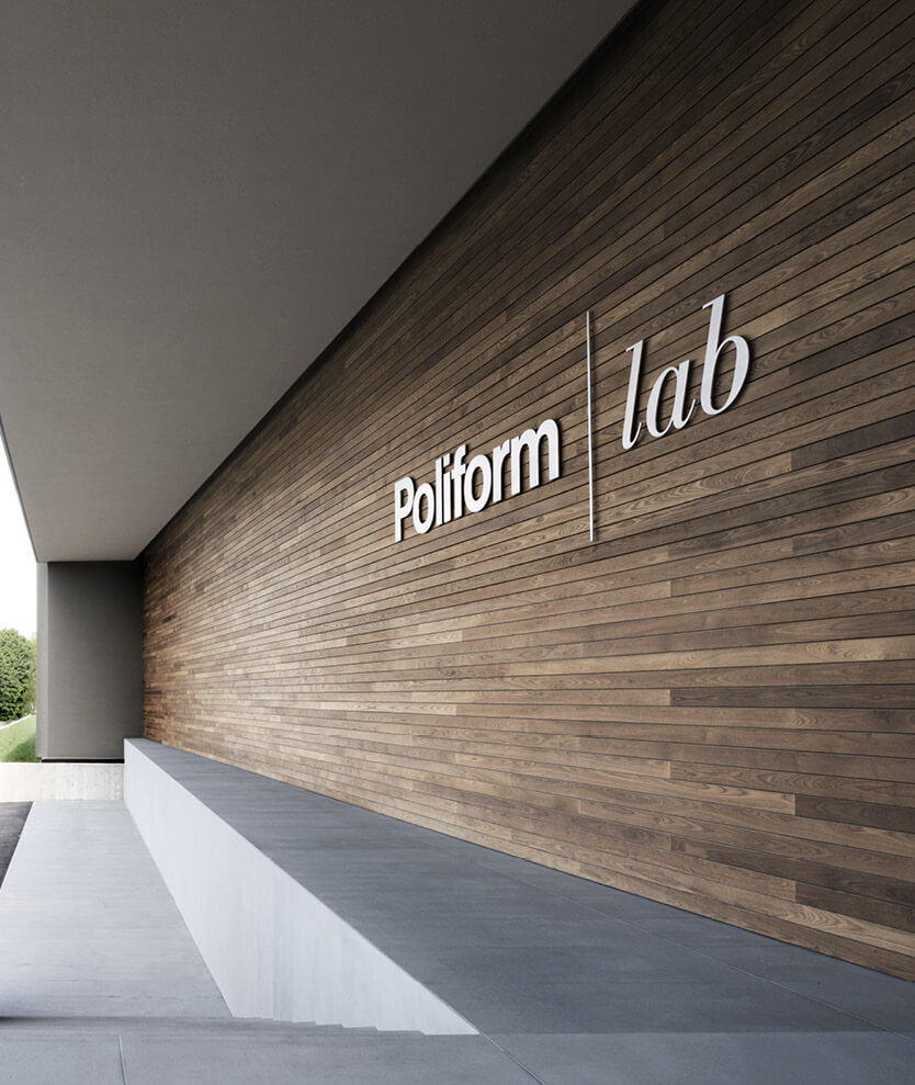 Poliform Lab is the place where a concept is born and becomes a lifestyle