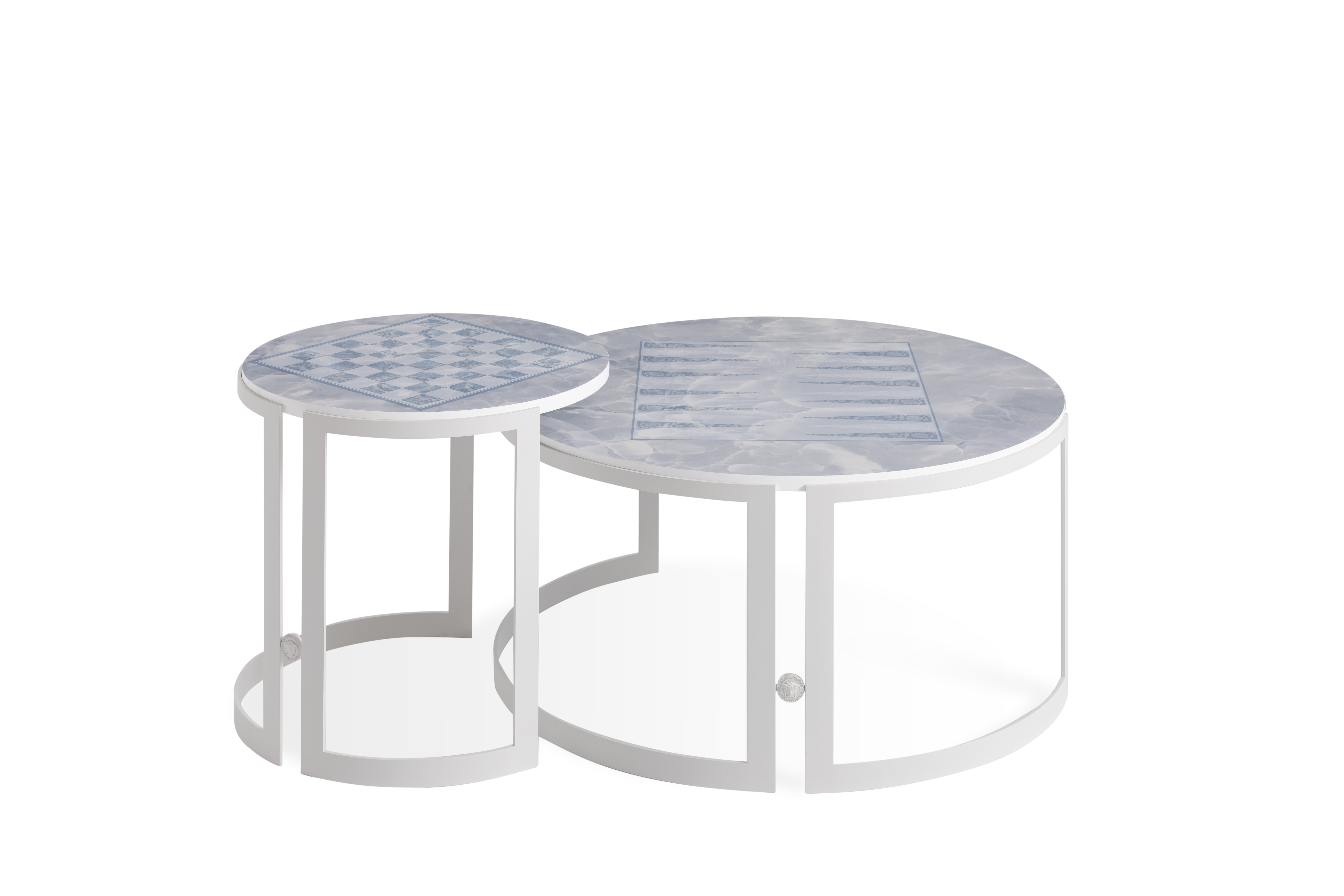 Versace Home Iconic round limited edition coffee tables