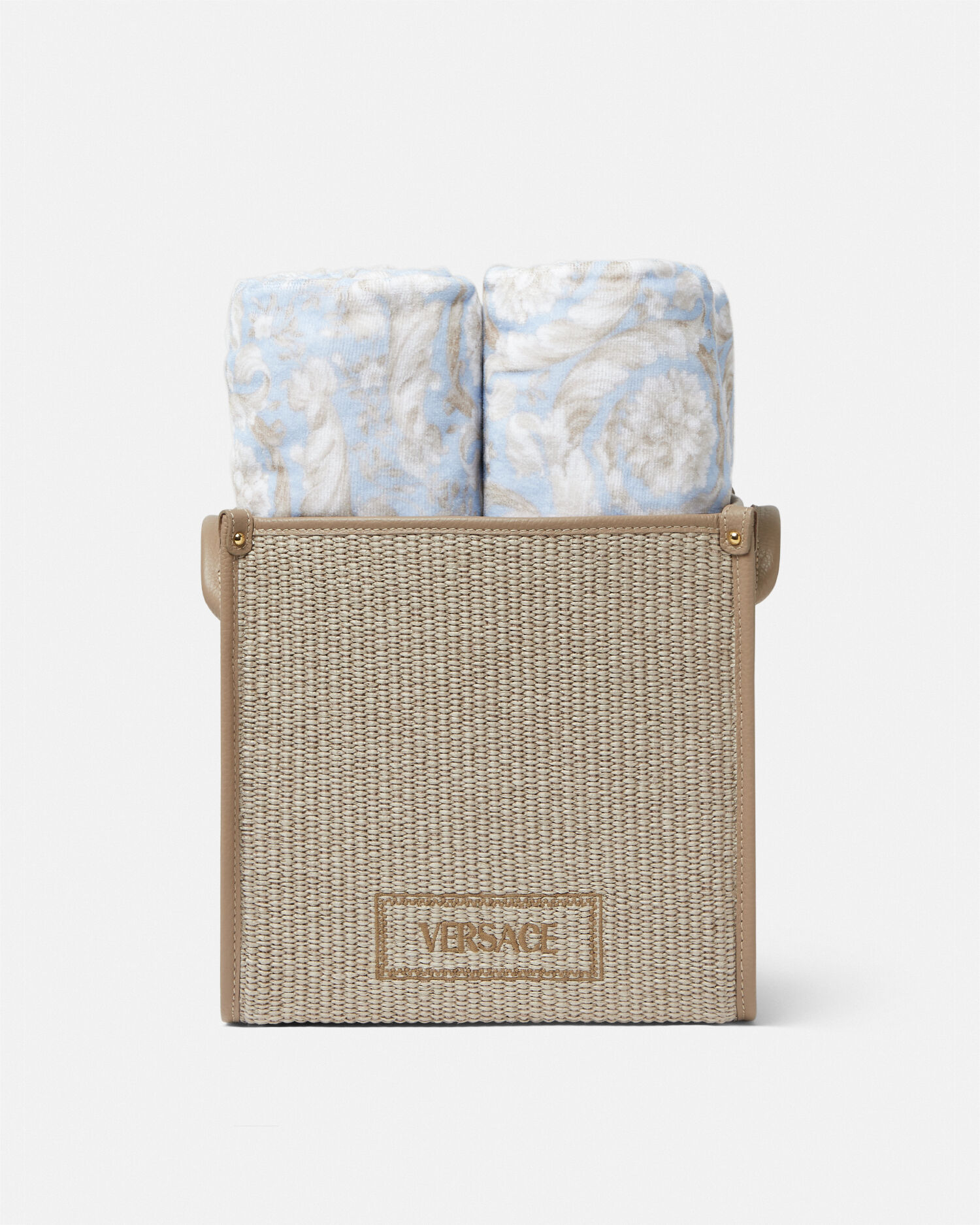 Barocco Floor Basket Towel Set