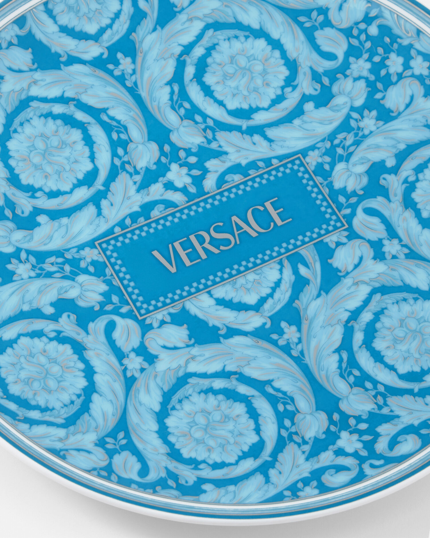 Barocco Teal Charger Plate 33 cm