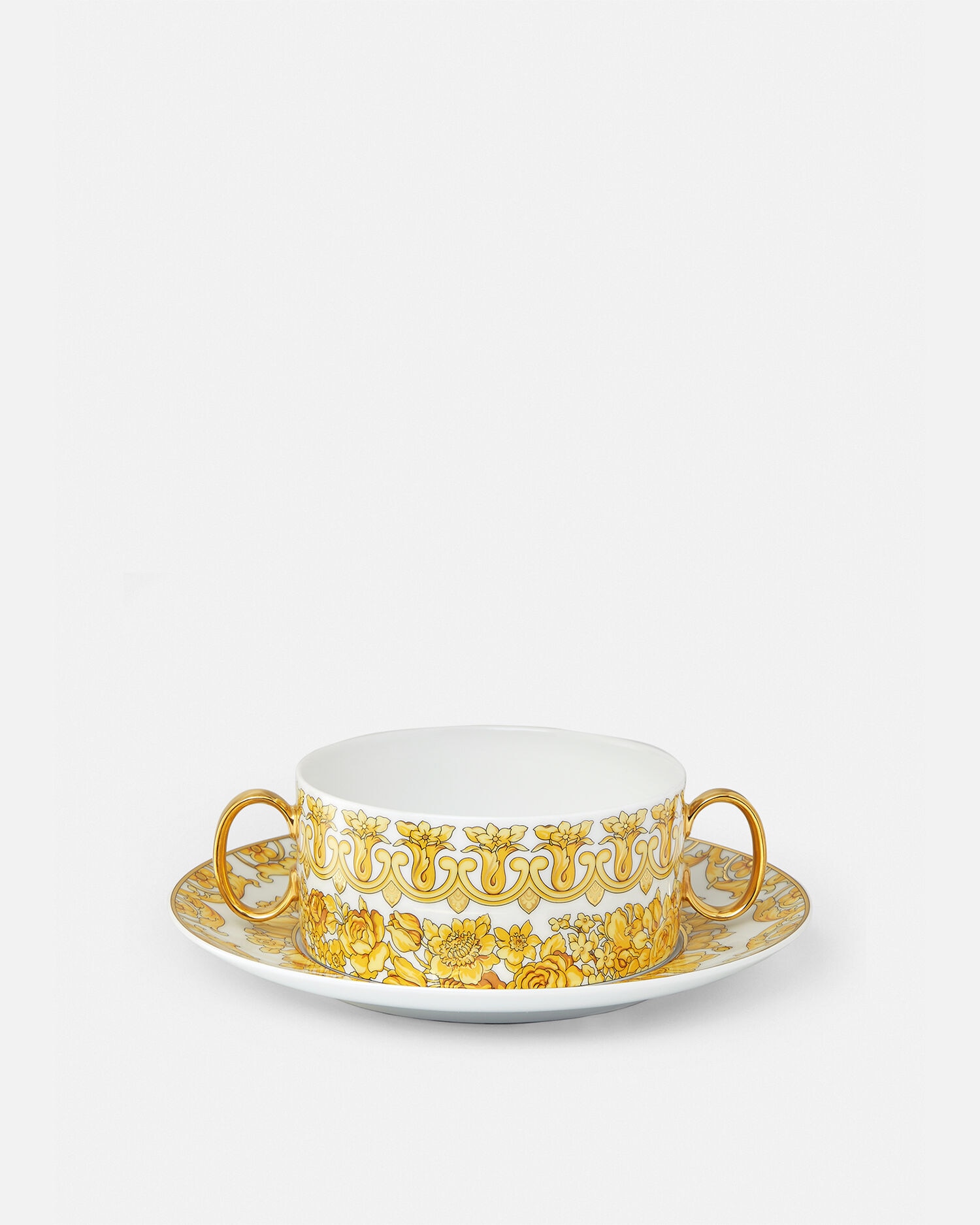 Medusa Rhapsody Soup Plate & Saucer