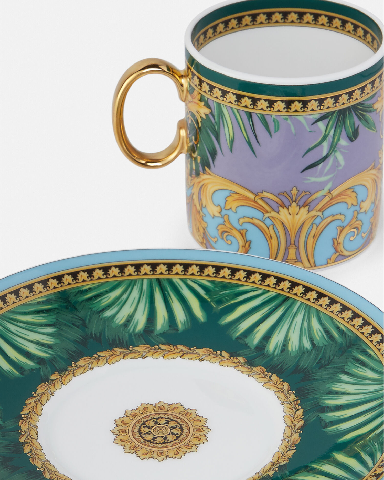 Jungle Animalier Espresso Cup & Saucer