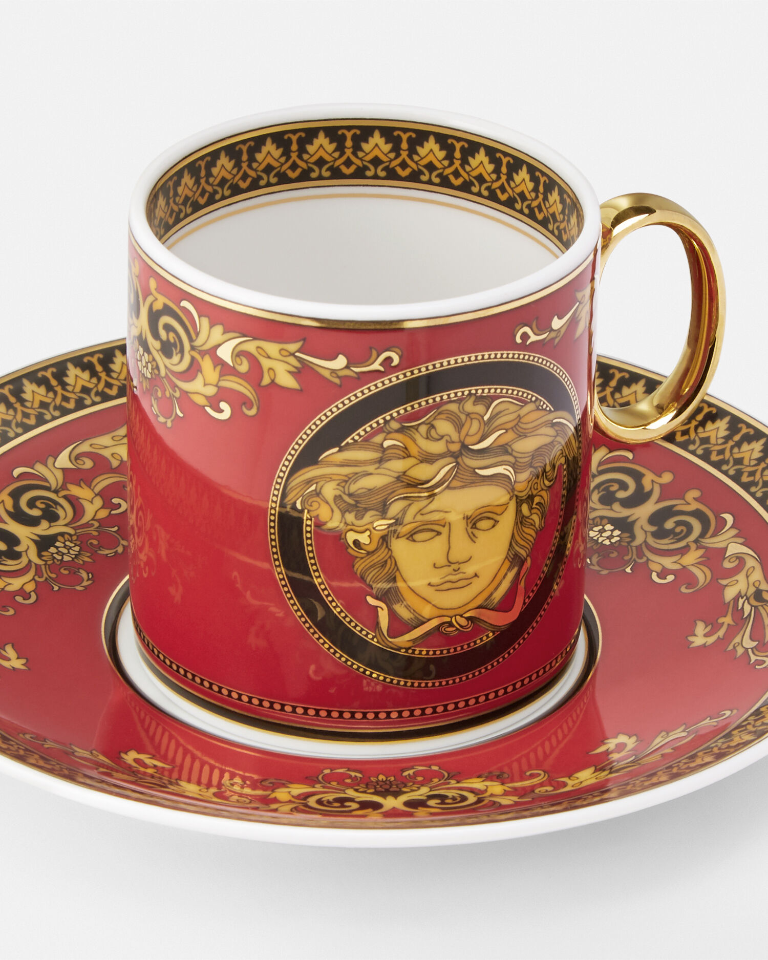 Medusa Red Coffee Set