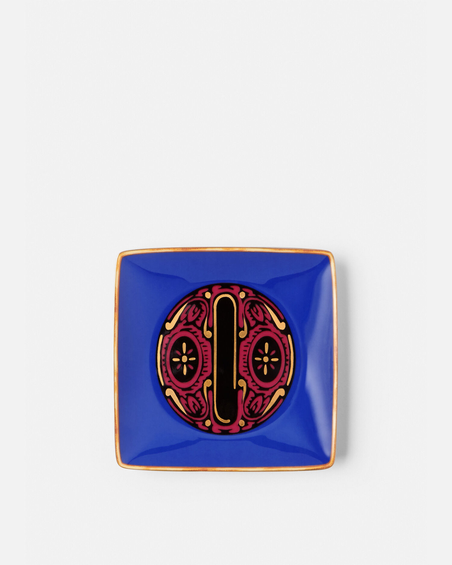 Versace Alphabet O Square Plate 12cm