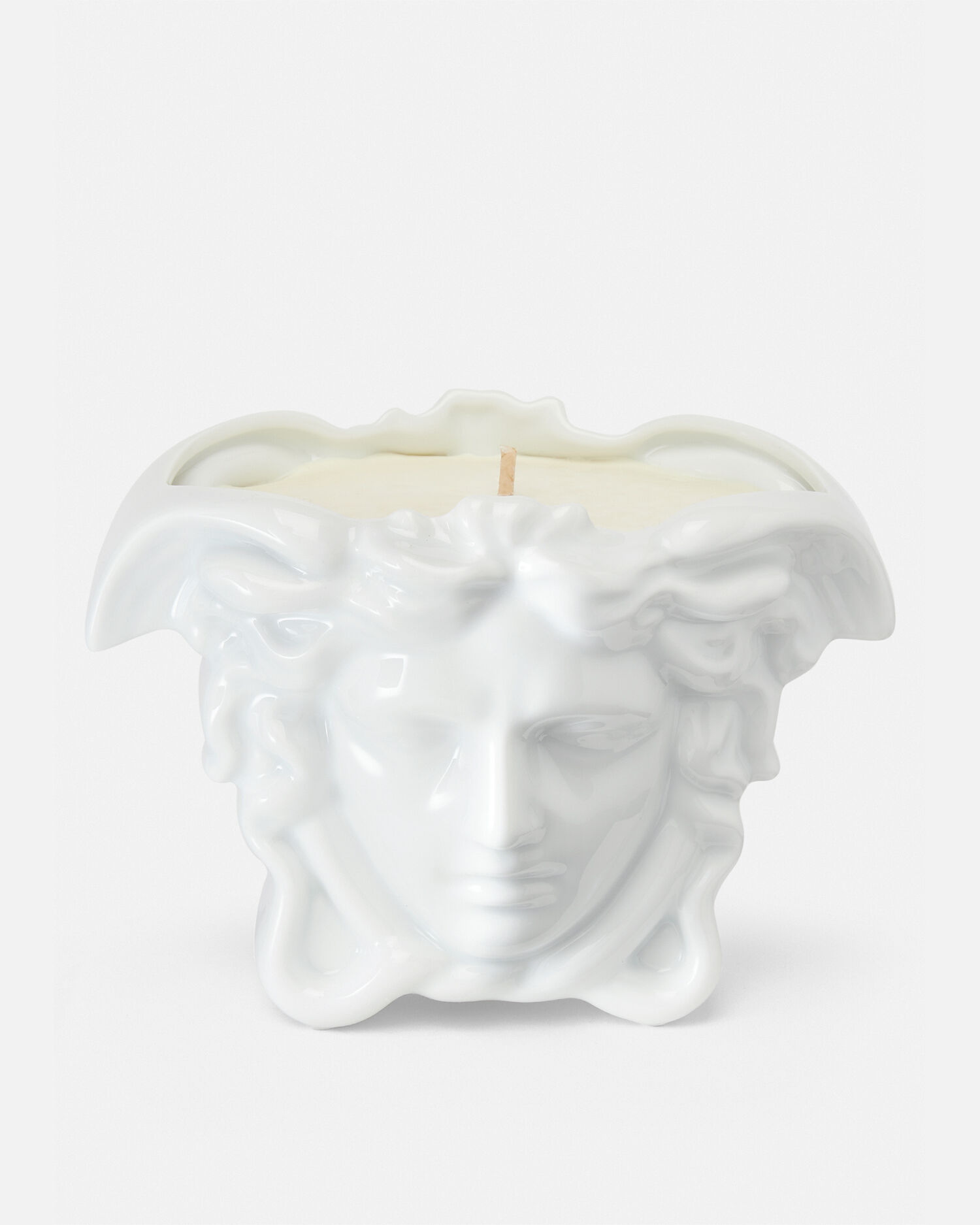 Medusa Grande White Scented Candle