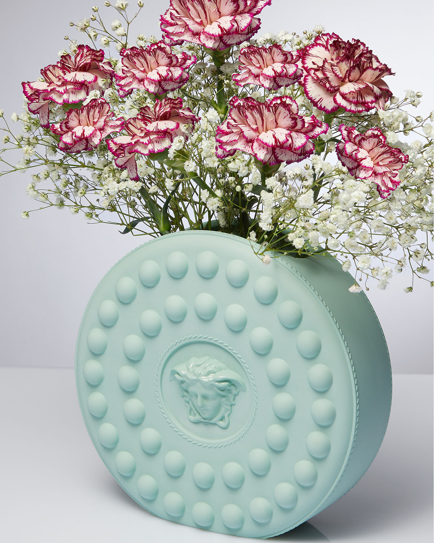 La Medusa Round Studded Vase