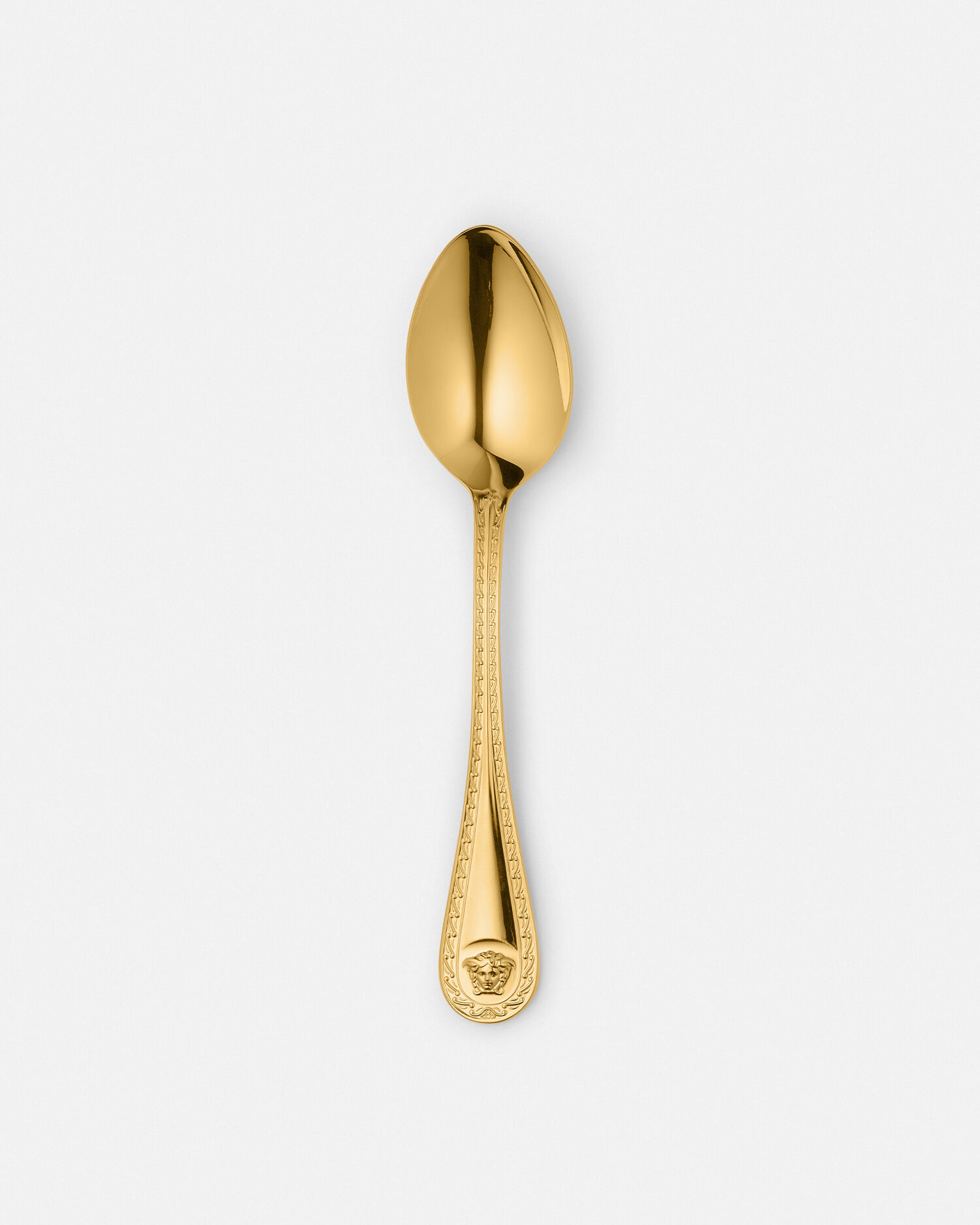 Medusa Gilded Dessert Spoon