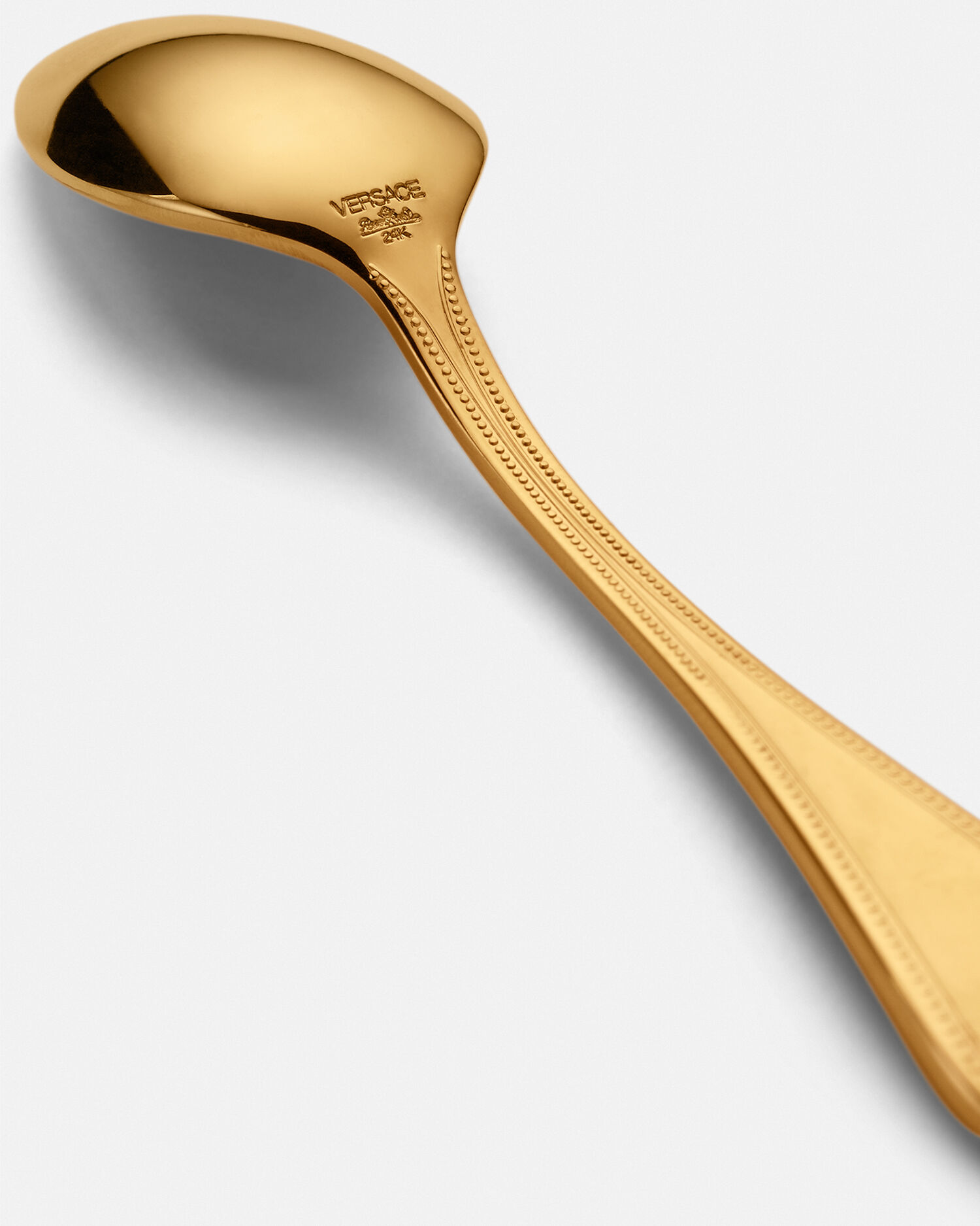 Medusa Gilded Coffee Spoon