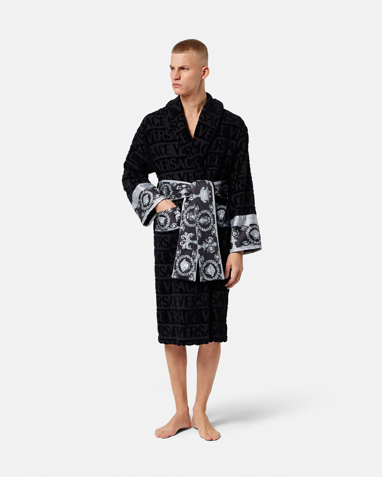 Crystal I ♡ Baroque Groom Bathrobe