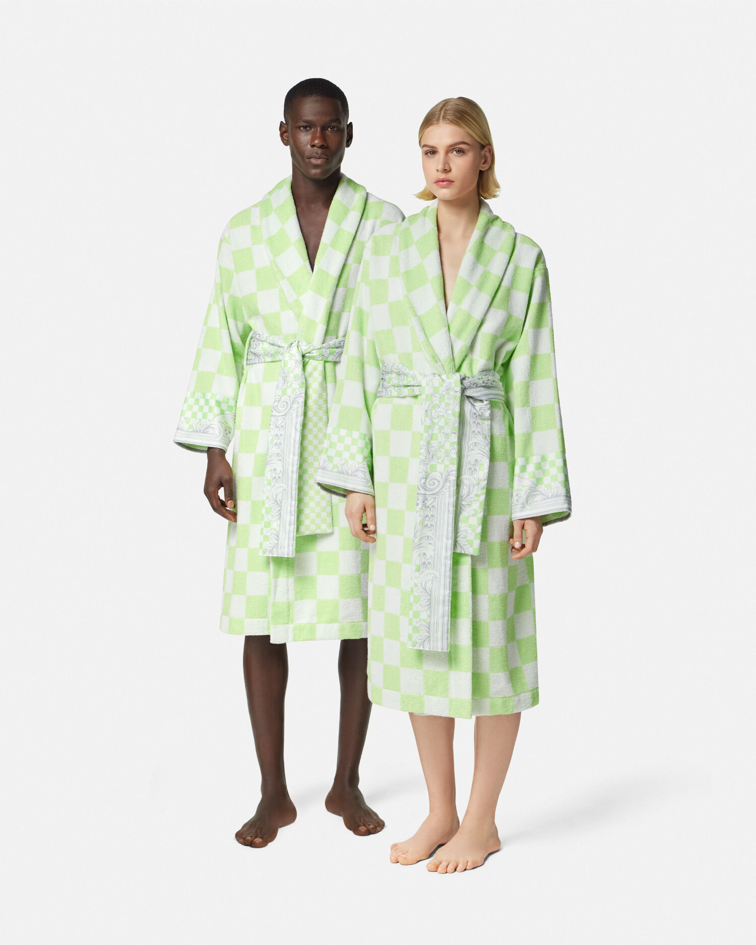 Medusa Contrasto Bathrobe