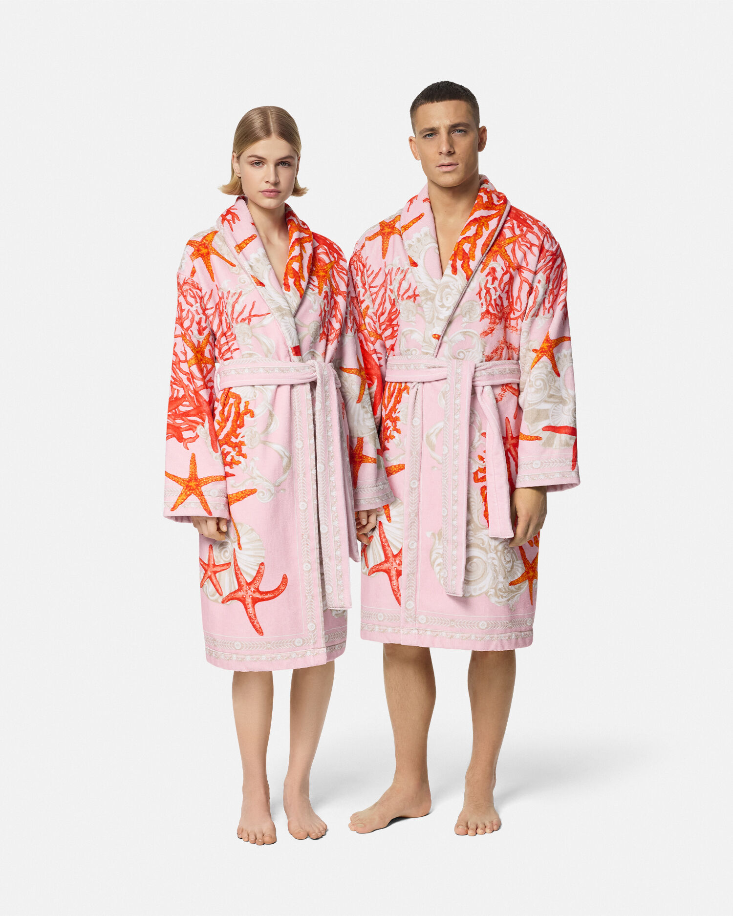 Barocco Sea Bathrobe