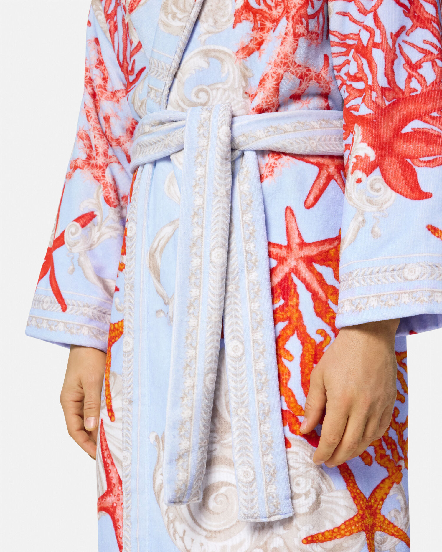 Barocco Sea Bathrobe