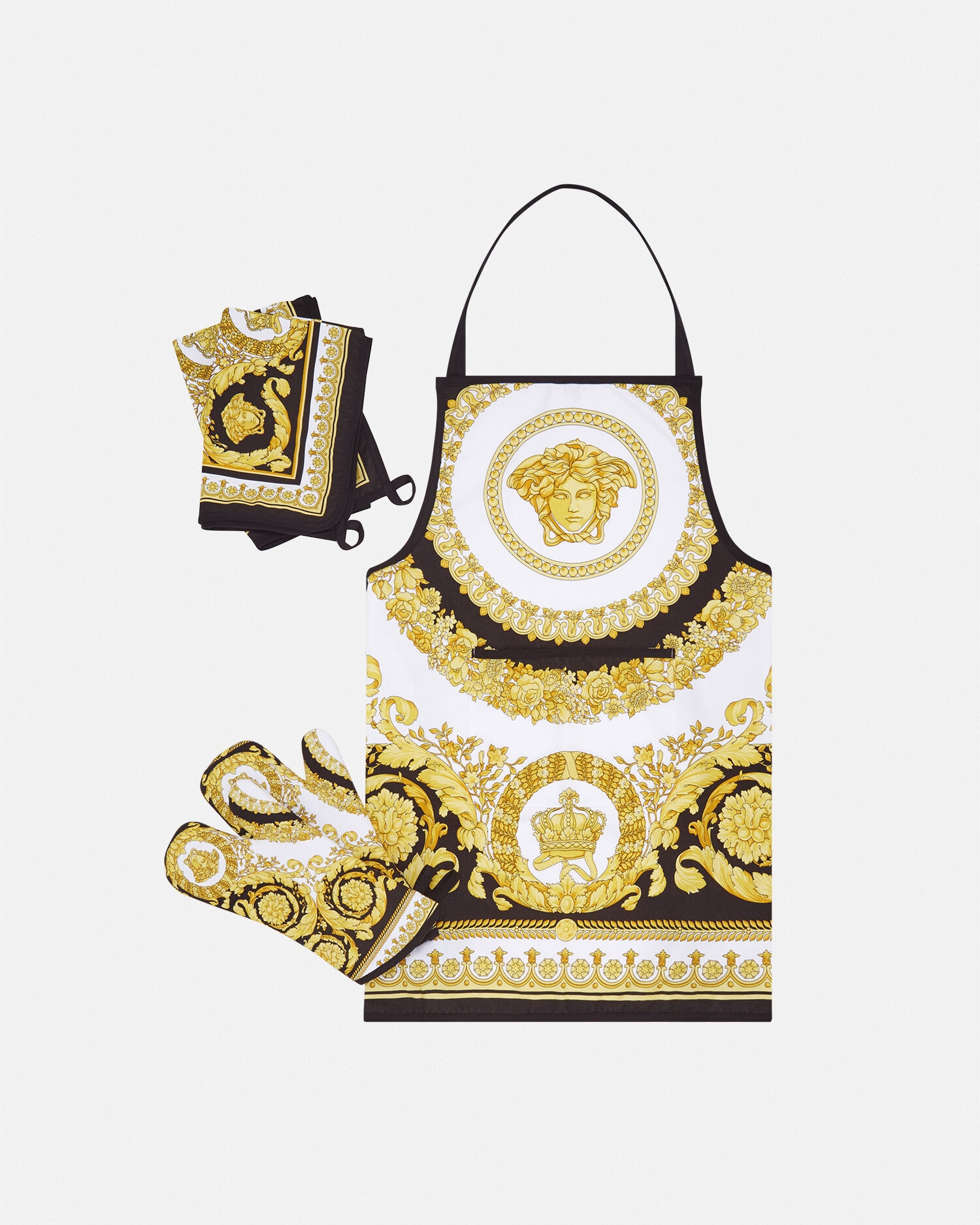 Crete de Fleur Apron Kitchen Set