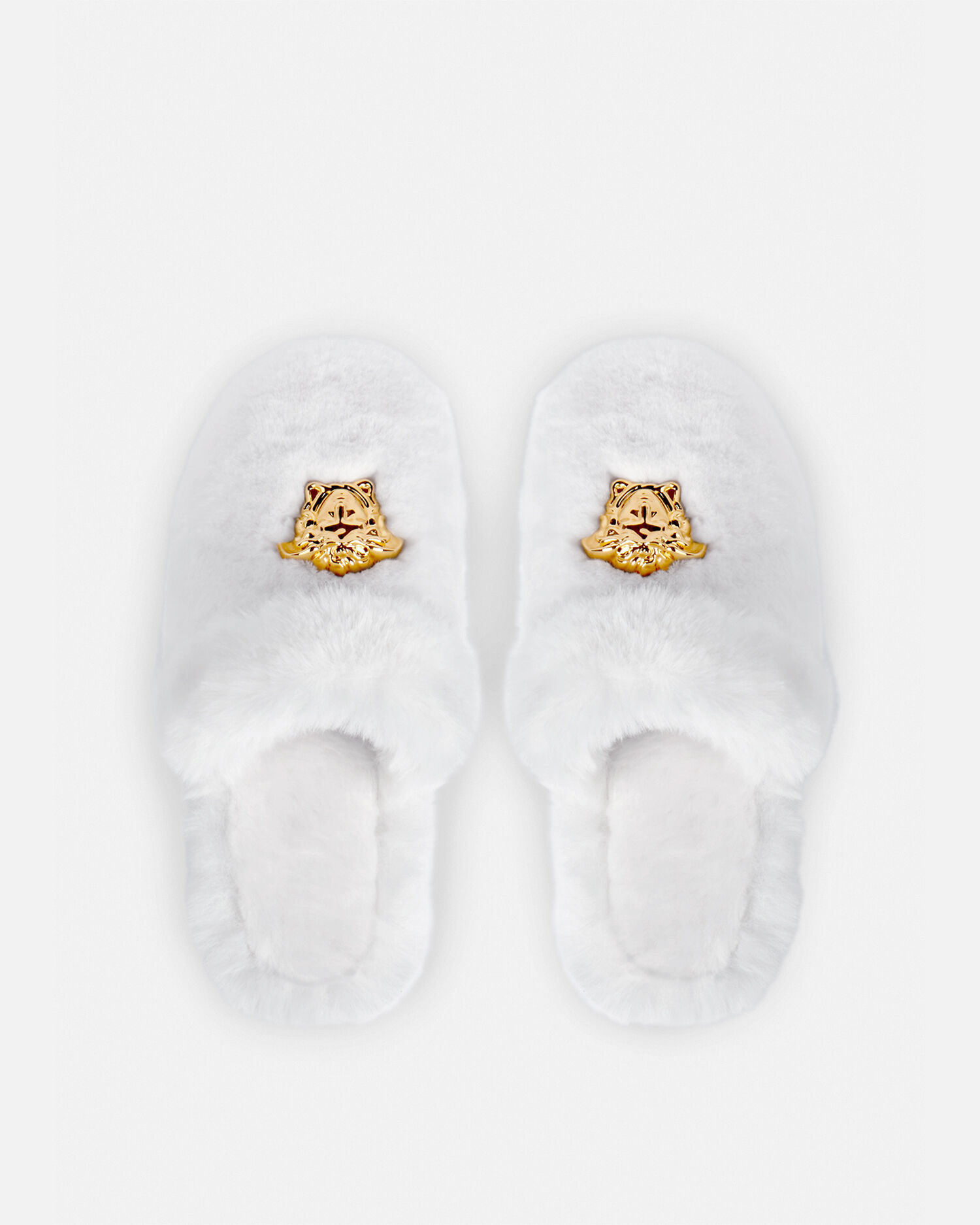 Palazzo Faux-Fur Slippers