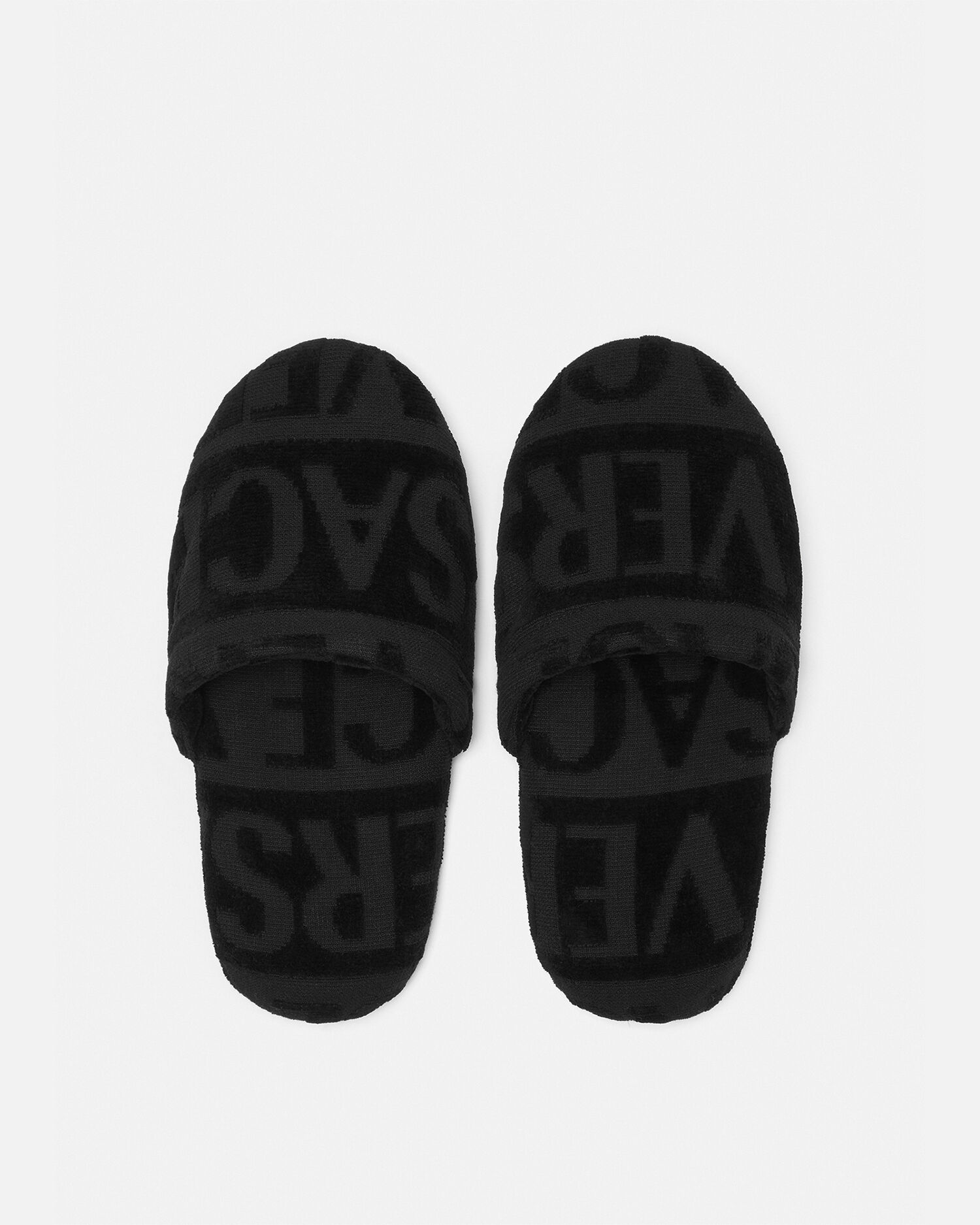 Versace Allover Towel Slippers