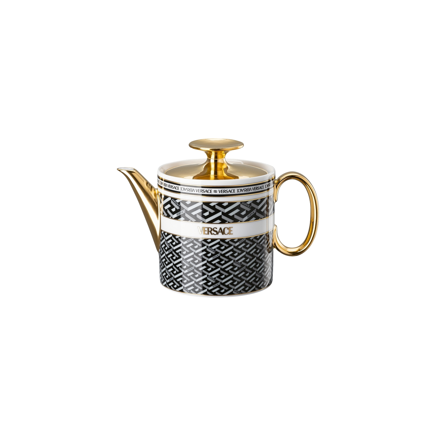 La Greca Signature black teapot 2