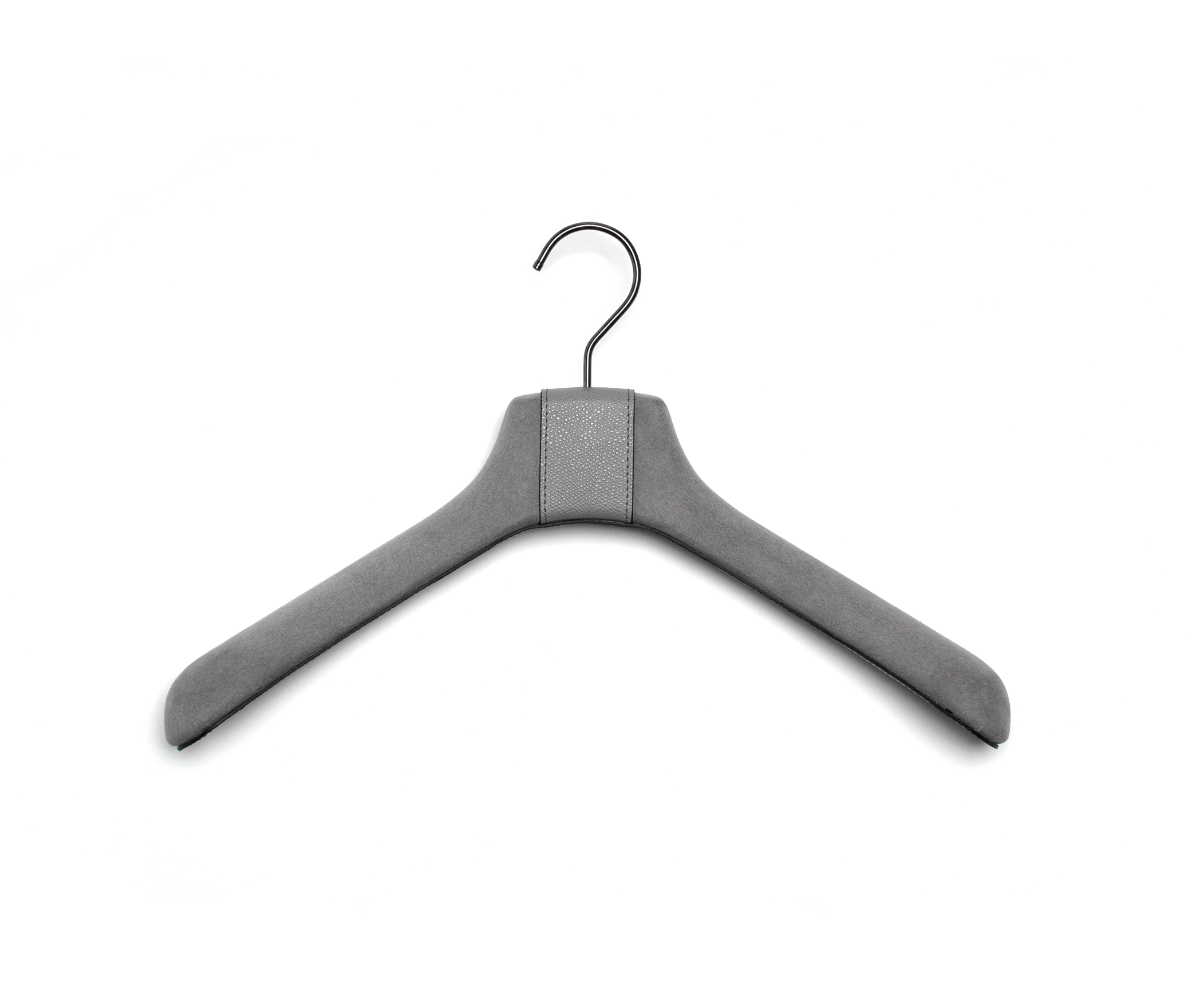 Coat Hanger with Suede