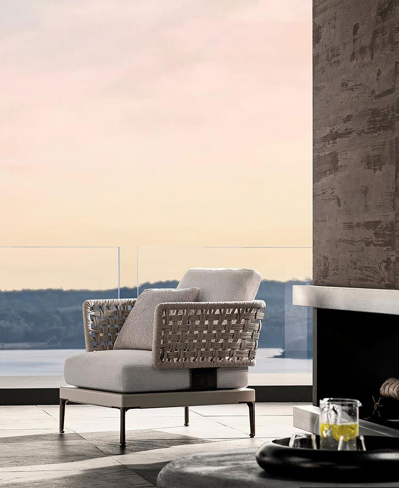 Minotti Patio оutdoor armchair