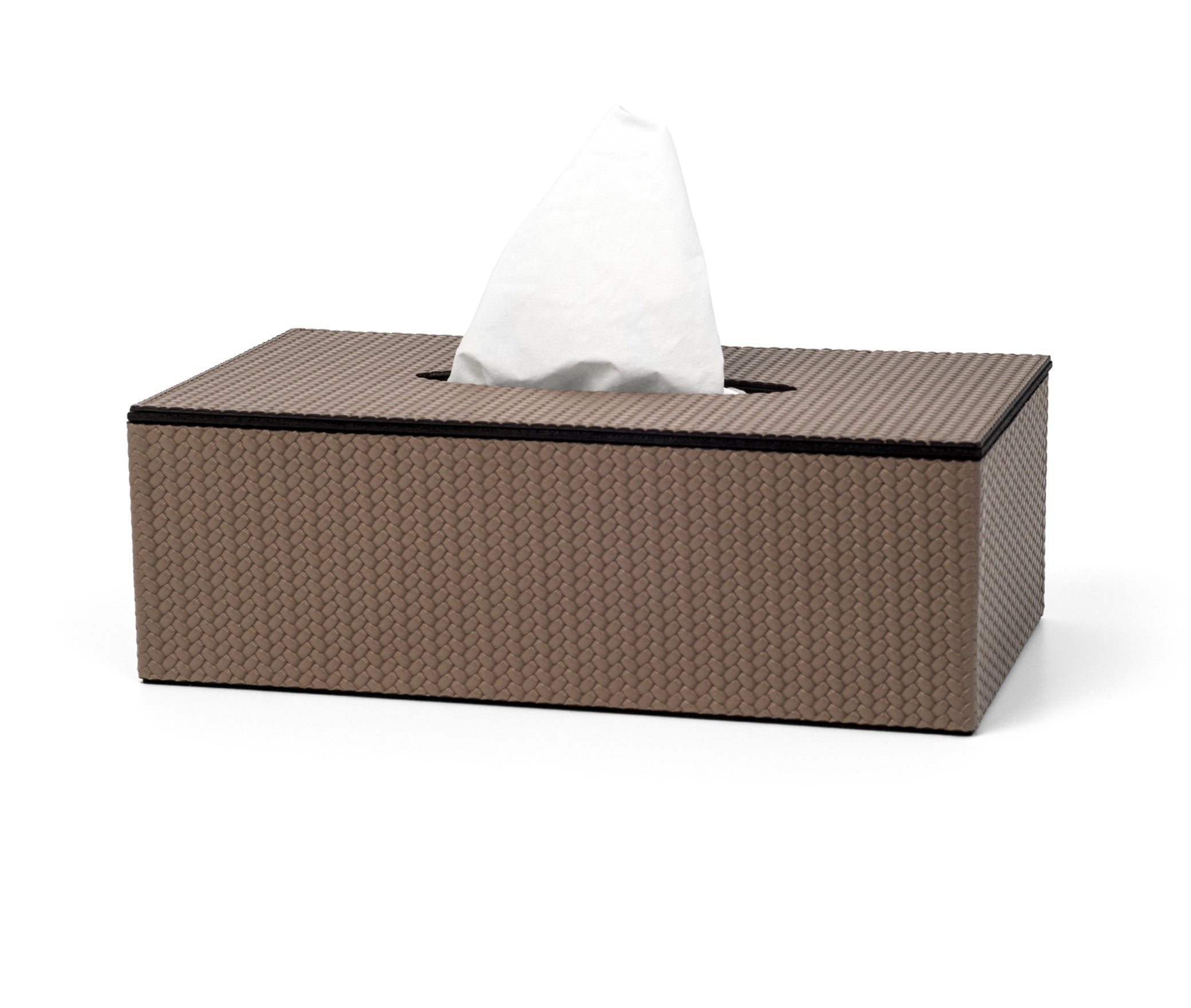 Rectangular Tissue Box with Magnetic Lid