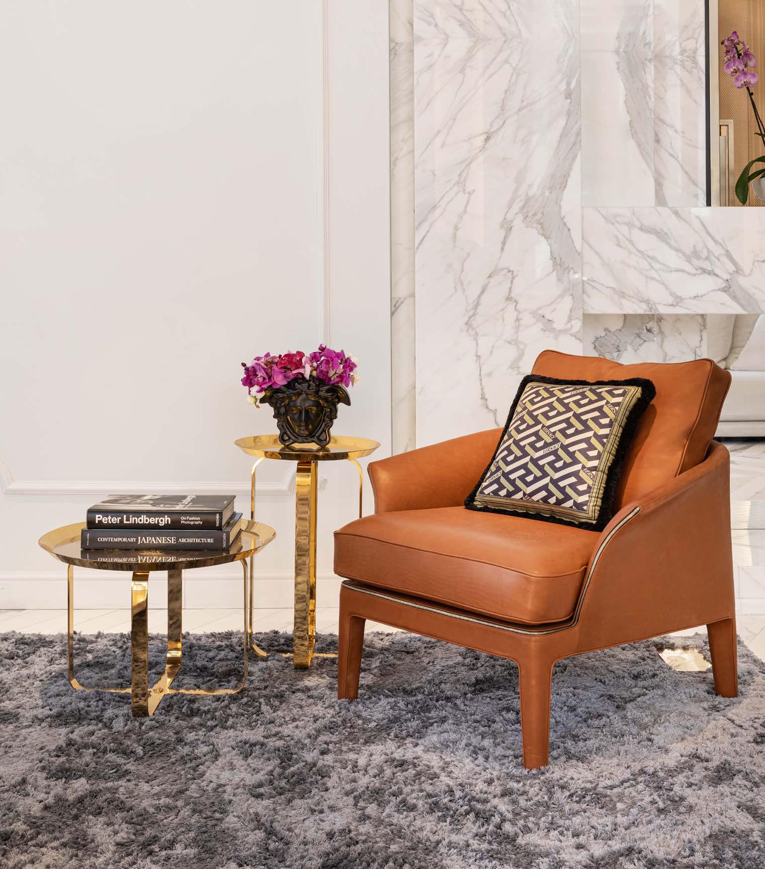 Versace Home Medusa Trono armchair