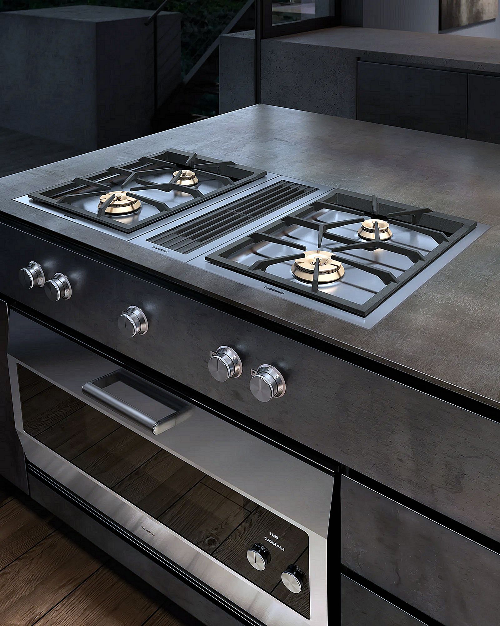 Gaggenau Vario gas cooktop 400 series 38 cm