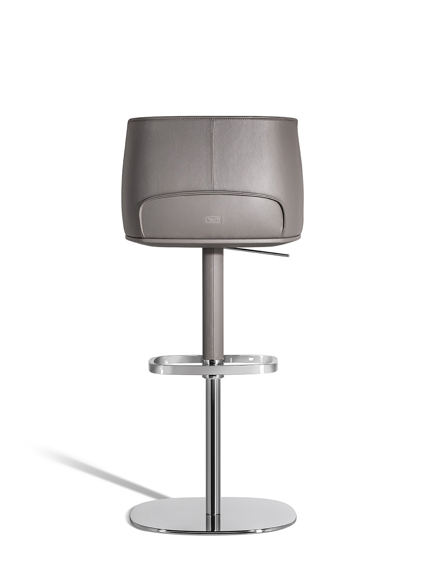 Archibald | Stool with steel base