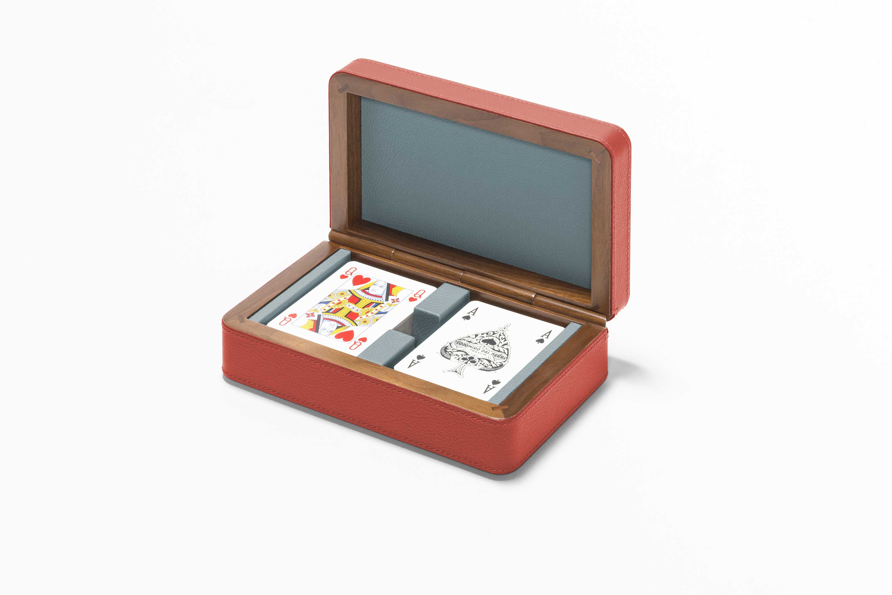 Cards wooden box | Games collection