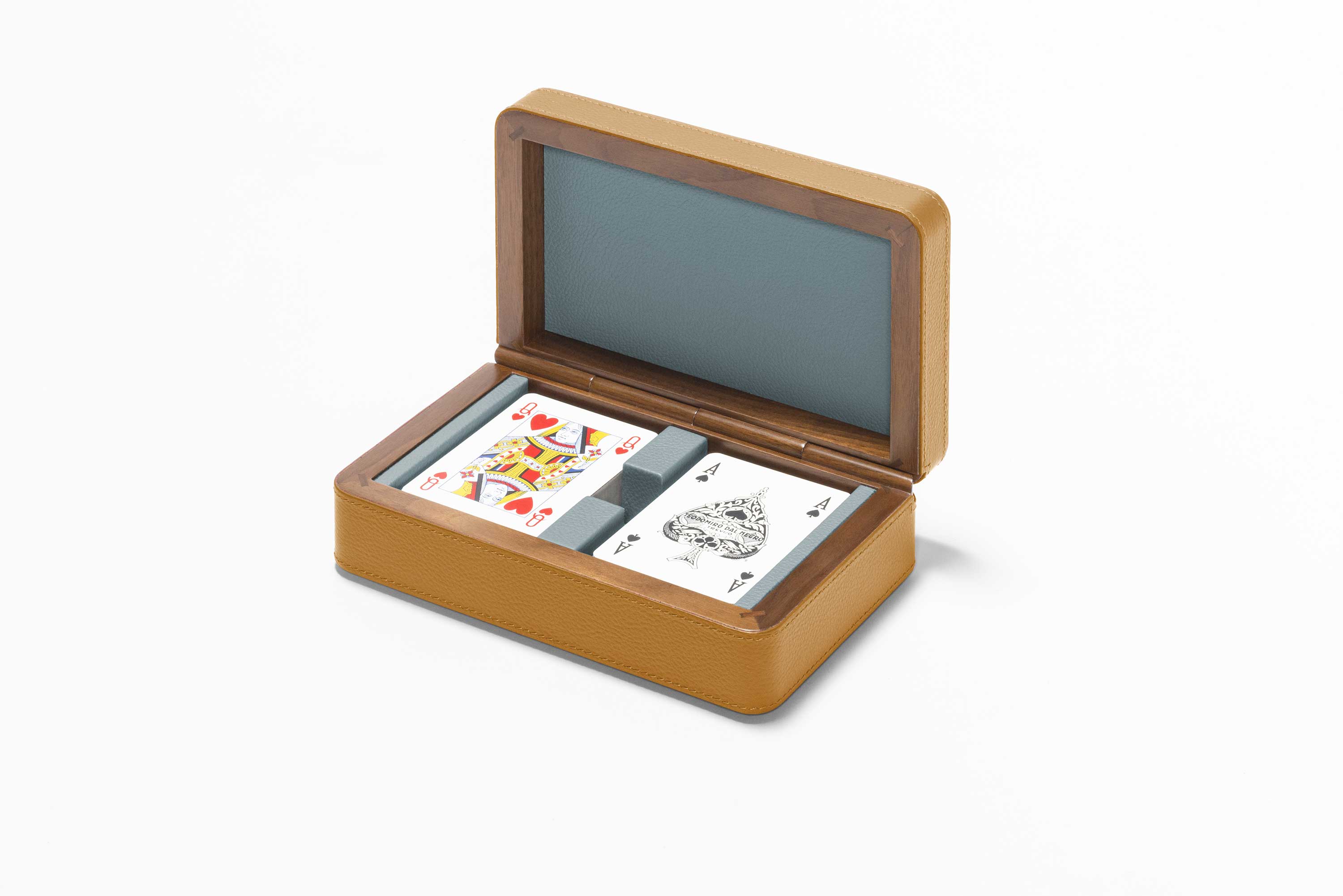 Cards wooden box | Games collection