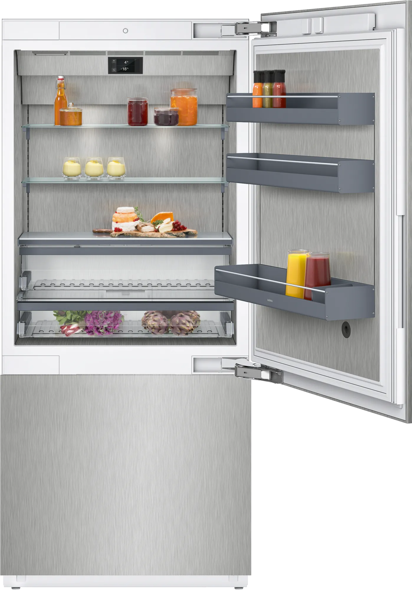 Vario 400 series fridge-freezer combination 212.5 x 90.8