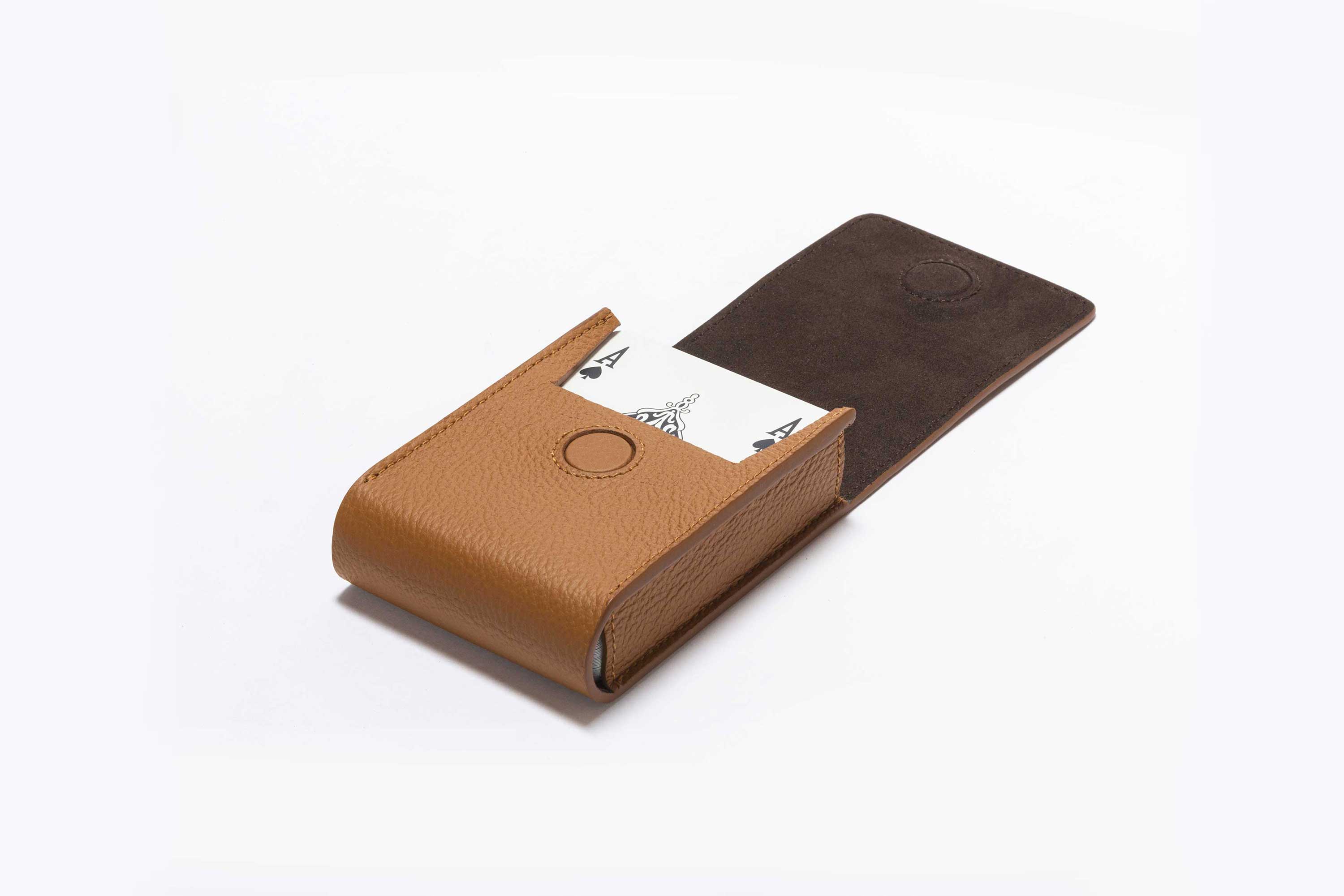 Games collection | Playing card leather pochette