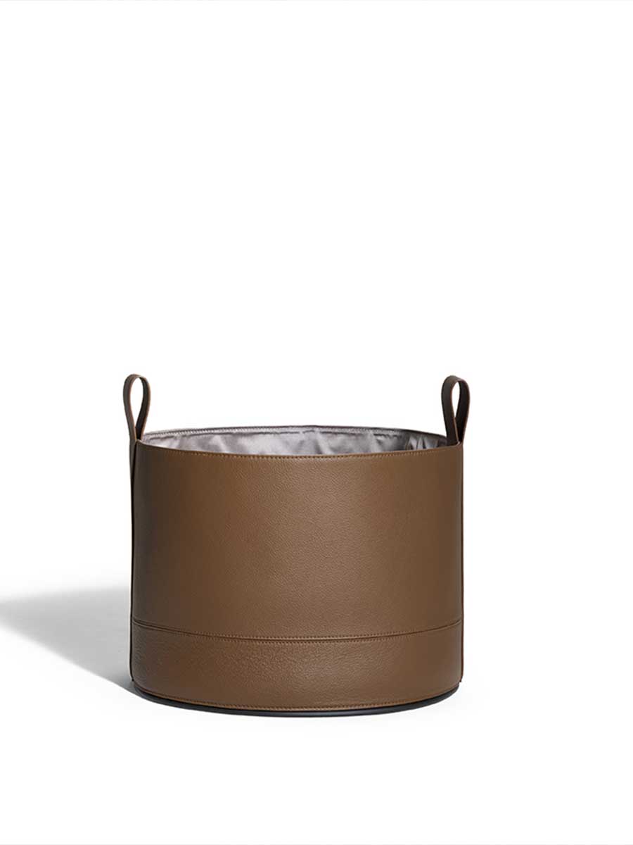 Leather basket | Basket