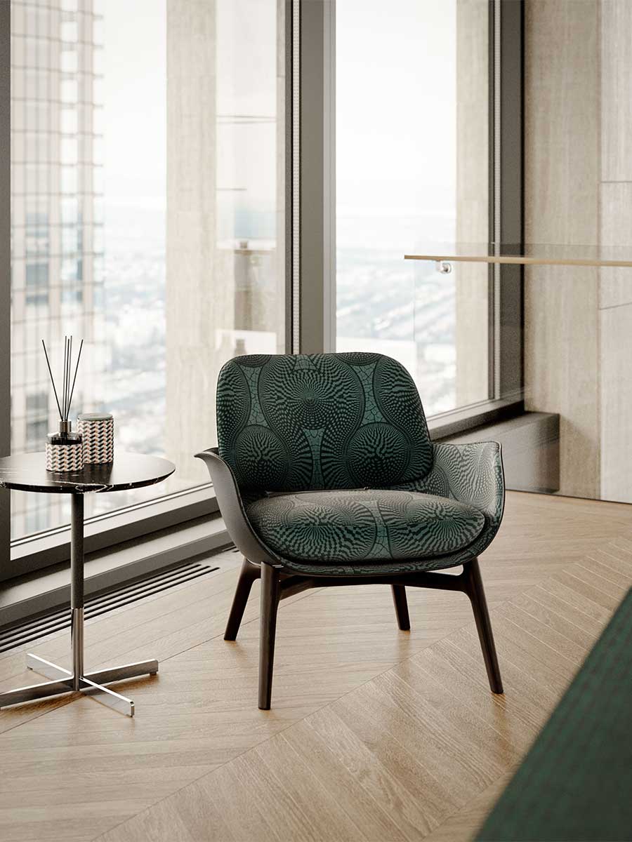 Ozwald Boateng x Poltrona Frau | Martha armchair