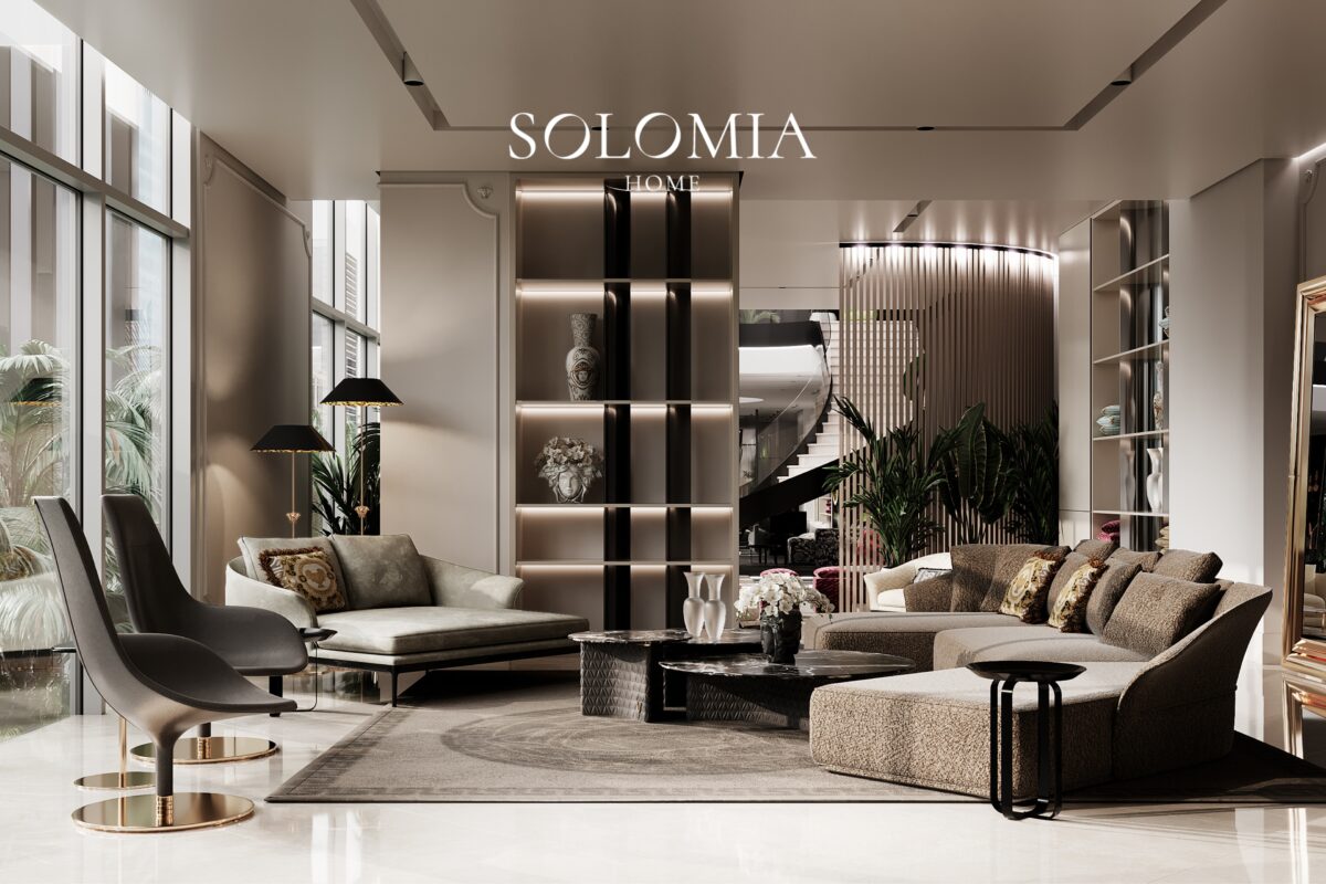 Solomia Home trade hall design