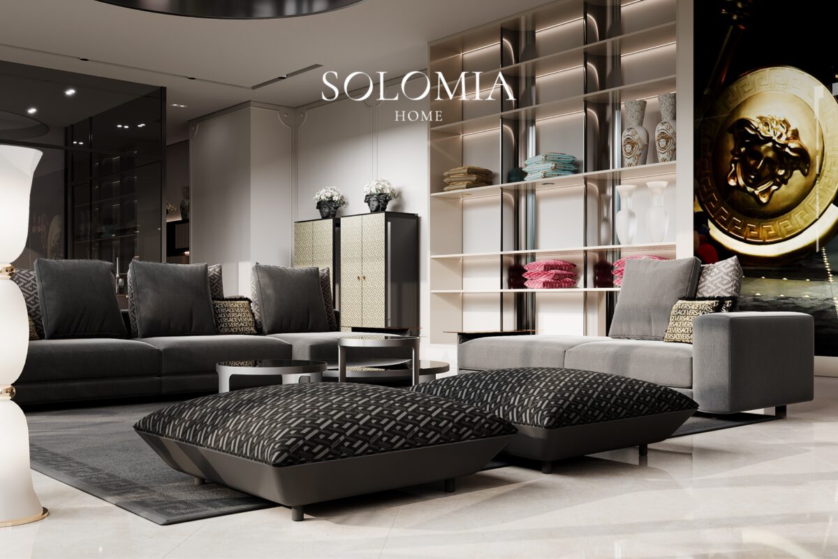 Solomia Home trade hall design