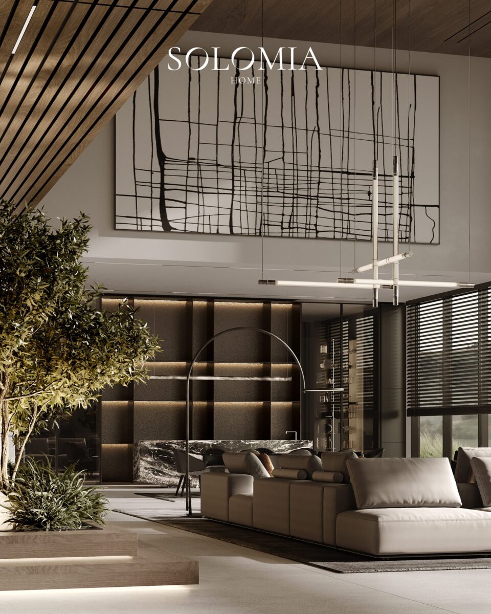 District One Dubai living room design