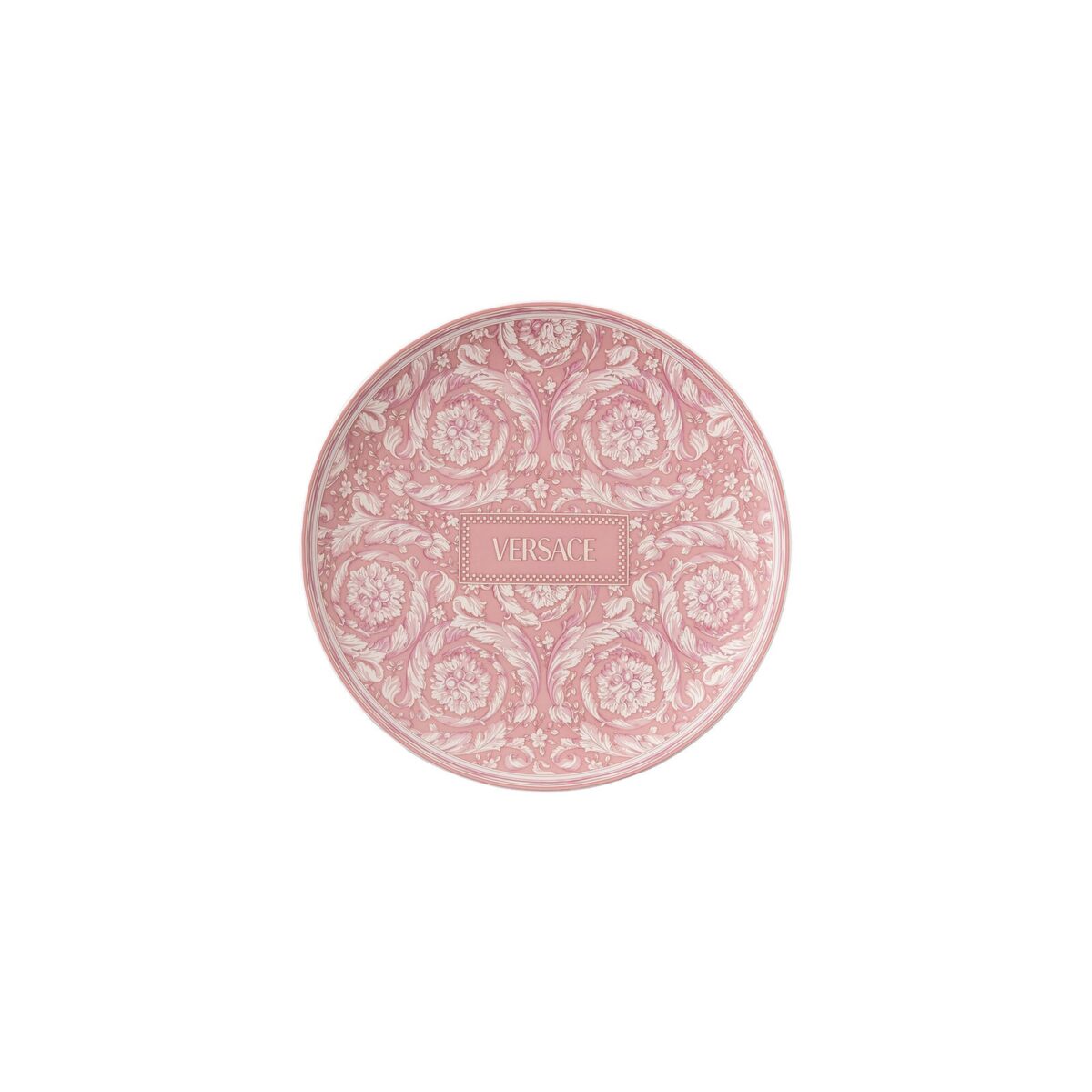 Versace Rosenthal Barocco Barocco Rose plate