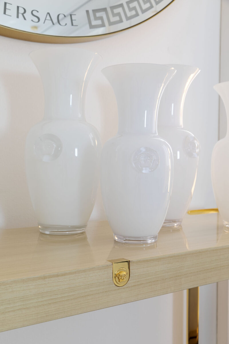 Versace Home Glass Murano vases