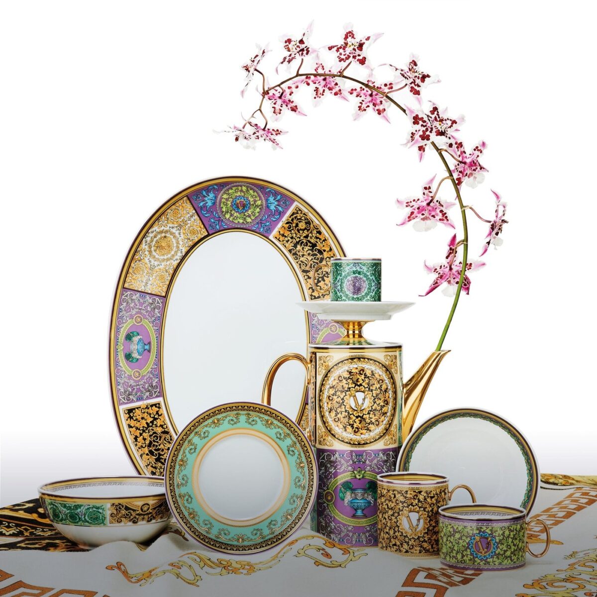 Versace Rosenthal Barocco Mosaic cereal bowl