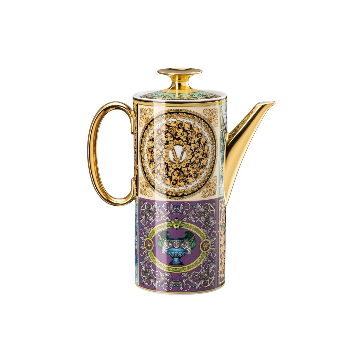 Versace Rosenthal Barocco Mosaic coffee pot